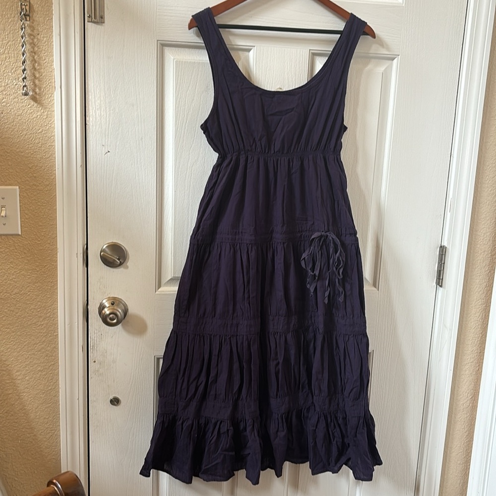 Purple Grape Theory Summer 100% Cotton Dress